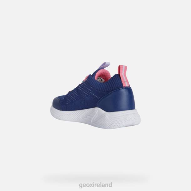 Geox 0ZTB1056 Navy/Fuchsia Sprintye Junior