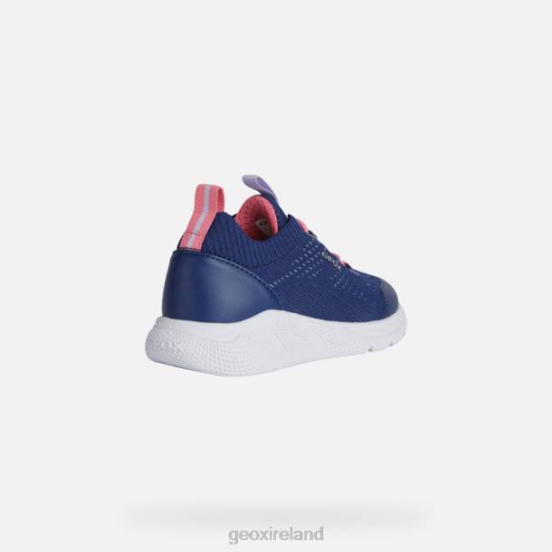 Geox 0ZTB1056 Navy/Fuchsia Sprintye Junior