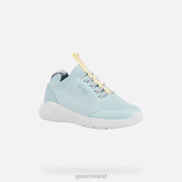 Geox 0ZTB1060 Sea Green/Lt Yellow Sprintye Junior