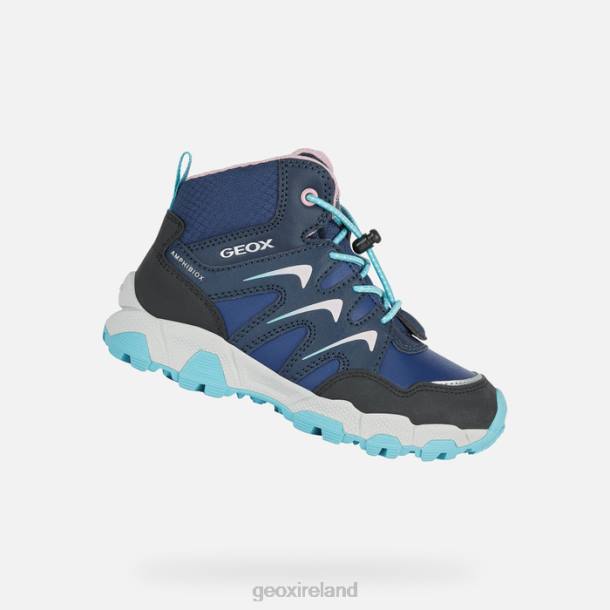 Geox 0ZTB1079 Navy/Watersea Magnetar Abx Junior