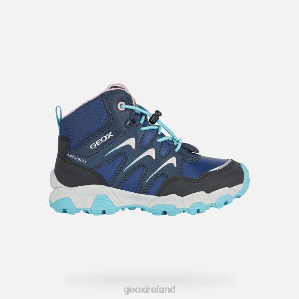 Geox 0ZTB1079 Navy/Watersea Magnetar Abx Junior