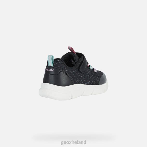 Geox 0ZTB1089 Black/Multicolor Aril Girl