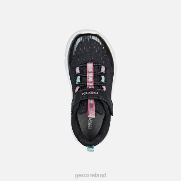 Geox 0ZTB1089 Black/Multicolor Aril Girl