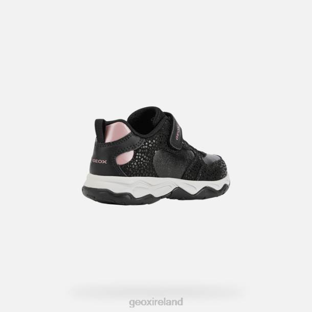Geox 0ZTB1090 Black/Rose Calco Girl