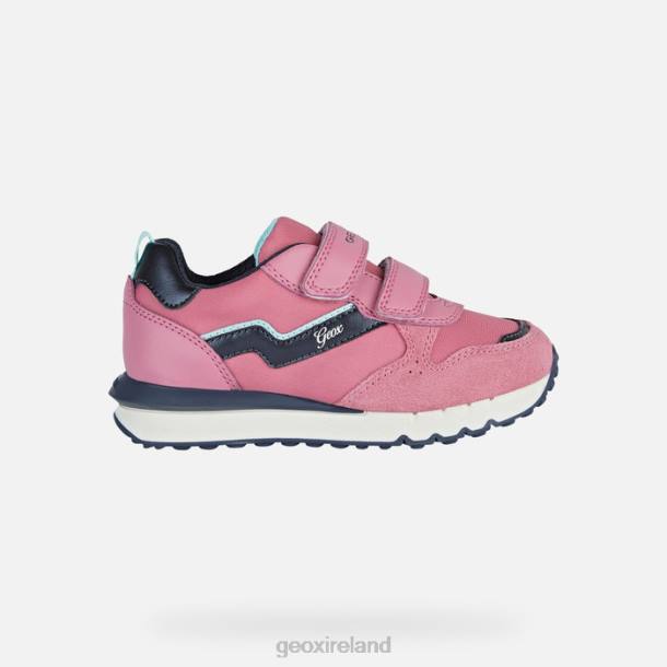 Geox 0ZTB1094 Fuchsia/Navy Fastics Girl