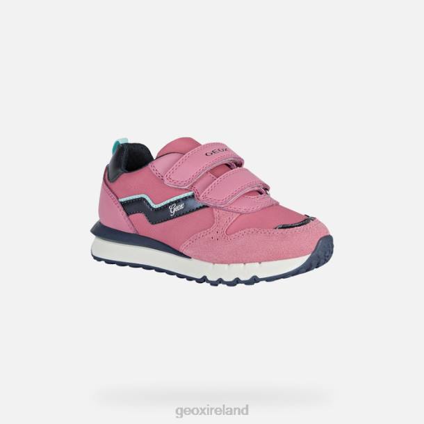 Geox 0ZTB1094 Fuchsia/Navy Fastics Girl