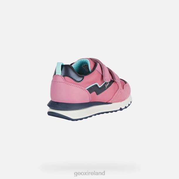 Geox 0ZTB1094 Fuchsia/Navy Fastics Girl
