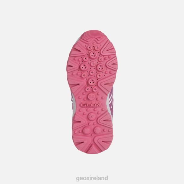 Geox 0ZTB1102 Fuchsia/Yellow Magnetar Girl