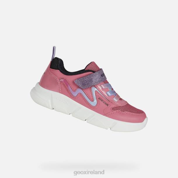 Geox 0ZTB1120 Fuchsia/Black Aril Girl