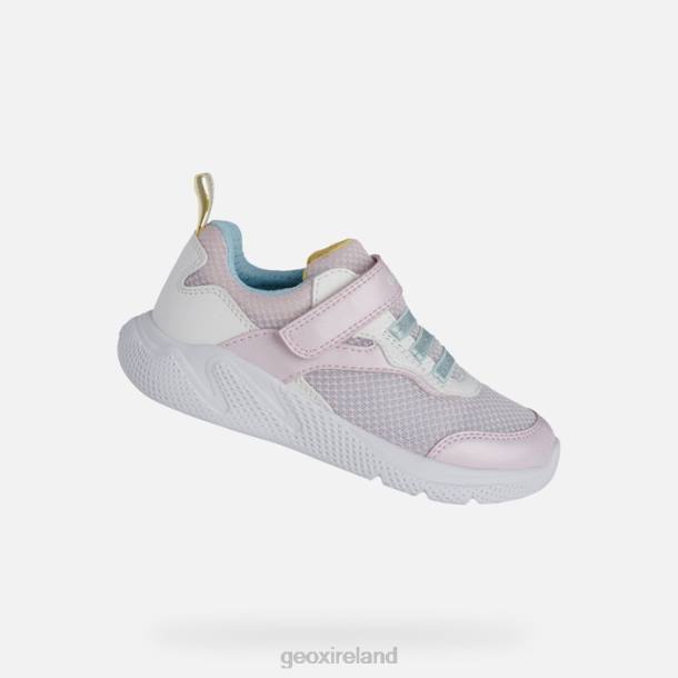 Geox 0ZTB1123 Pink/White Sprintye Girl