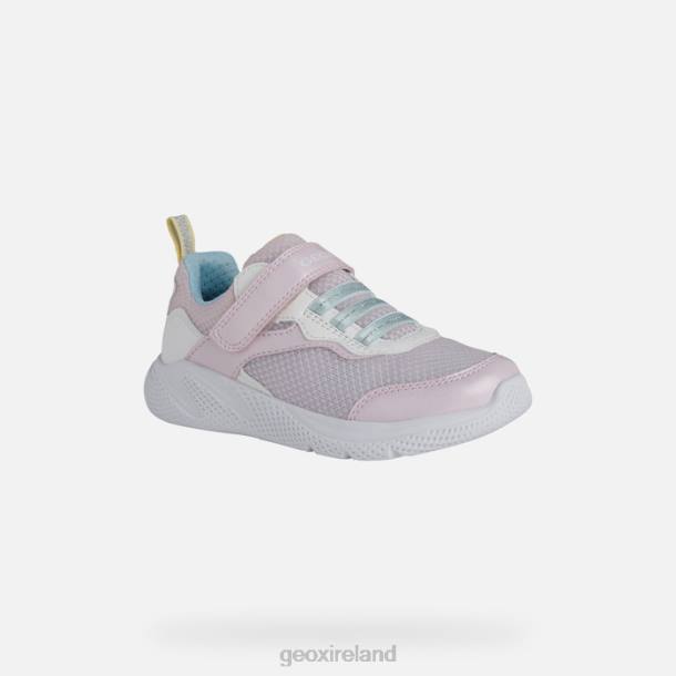 Geox 0ZTB1123 Pink/White Sprintye Girl