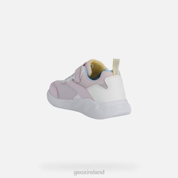 Geox 0ZTB1123 Pink/White Sprintye Girl