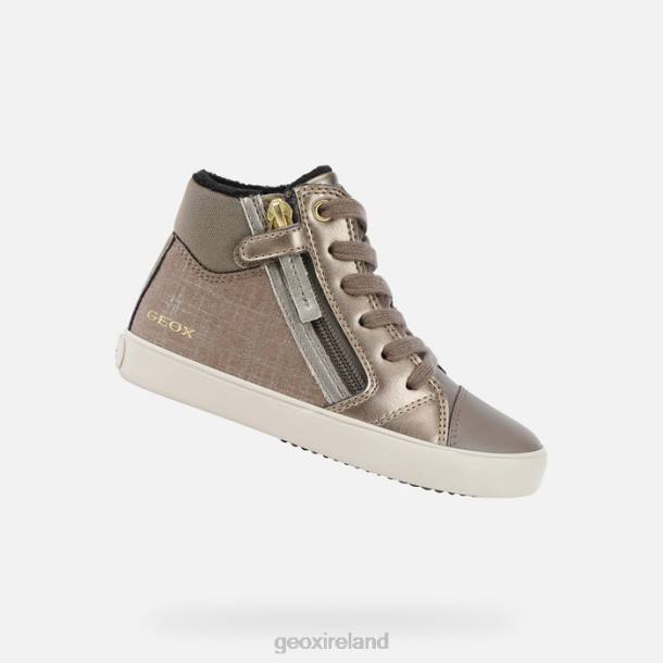 Geox 0ZTB1127 Smoke Gray/Gold Gisli Girl