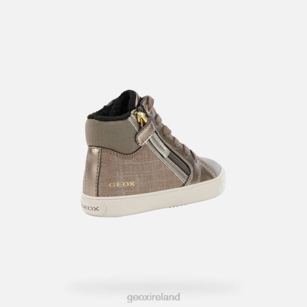 Geox 0ZTB1127 Smoke Gray/Gold Gisli Girl