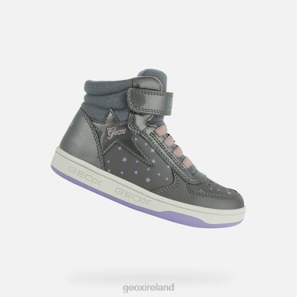 Geox 0ZTB1153 Dark Silver/Violet Maltin Girl