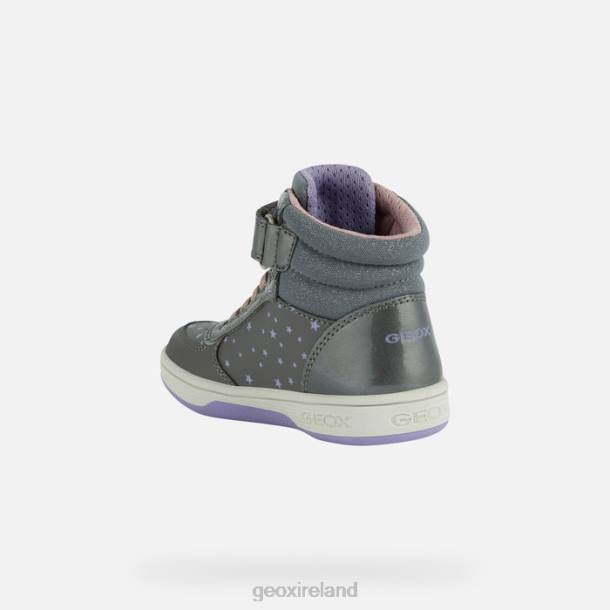 Geox 0ZTB1153 Dark Silver/Violet Maltin Girl