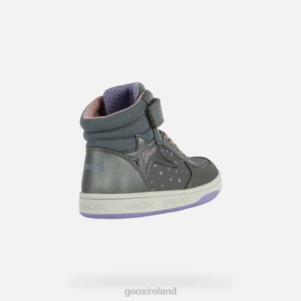 Geox 0ZTB1153 Dark Silver/Violet Maltin Girl