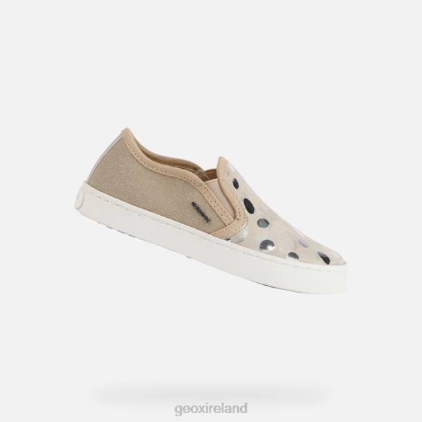 Geox 0ZTB1172 Beige/Silver Kilwi Girl