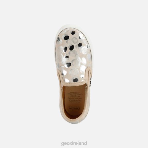 Geox 0ZTB1172 Beige/Silver Kilwi Girl