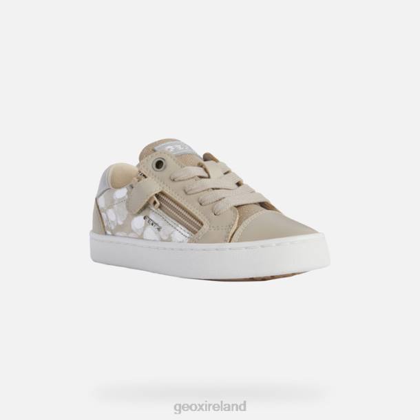 Geox 0ZTB1178 Beige/Silver Kilwi Girl