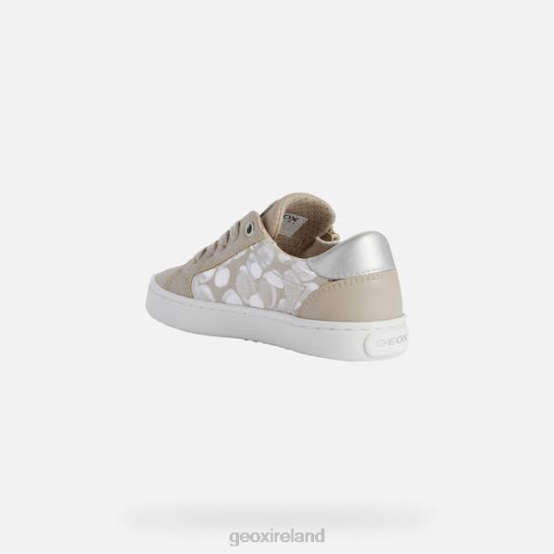 Geox 0ZTB1178 Beige/Silver Kilwi Girl