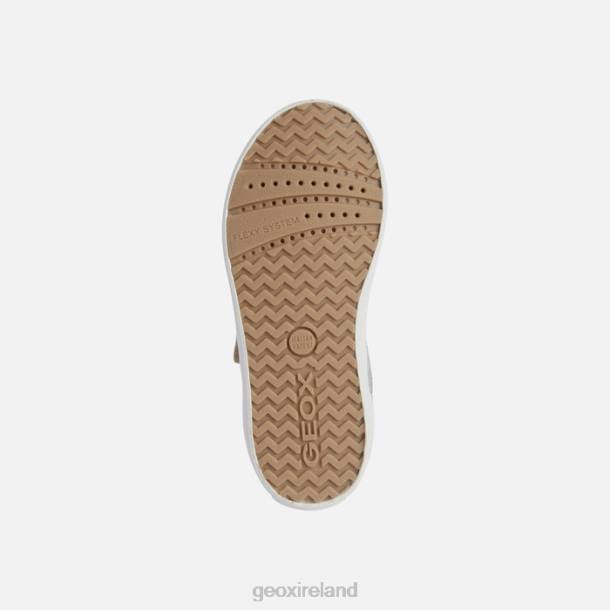 Geox 0ZTB1178 Beige/Silver Kilwi Girl