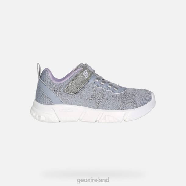 Geox 0ZTB1183 Silver/Lilac Aril Girl
