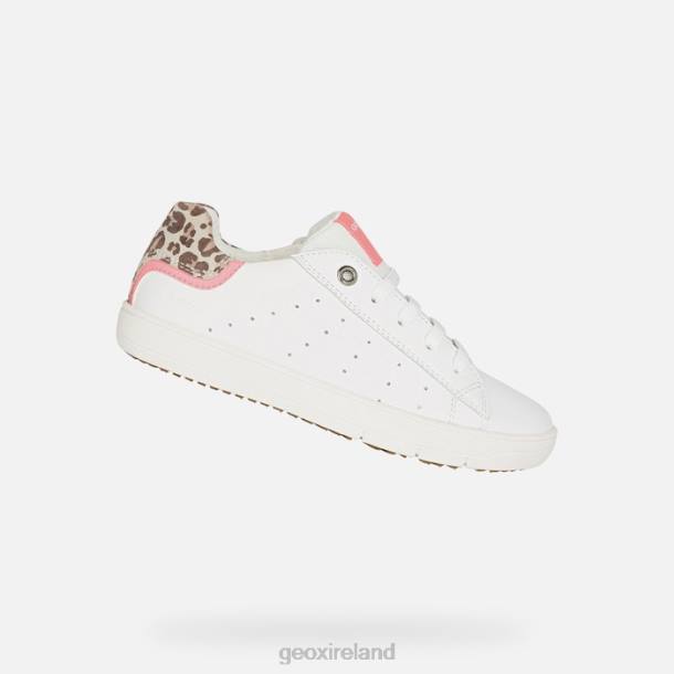 Geox 0ZTB1204 White/Fuchsia Silenex Girl