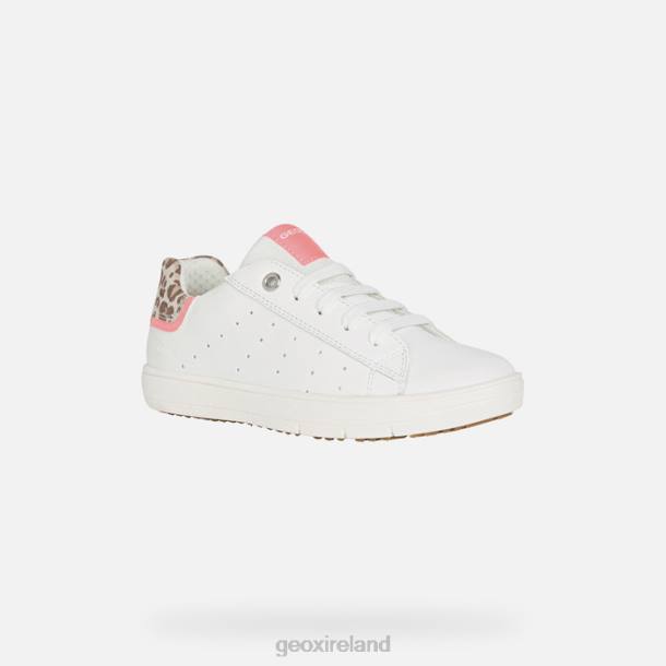 Geox 0ZTB1204 White/Fuchsia Silenex Girl