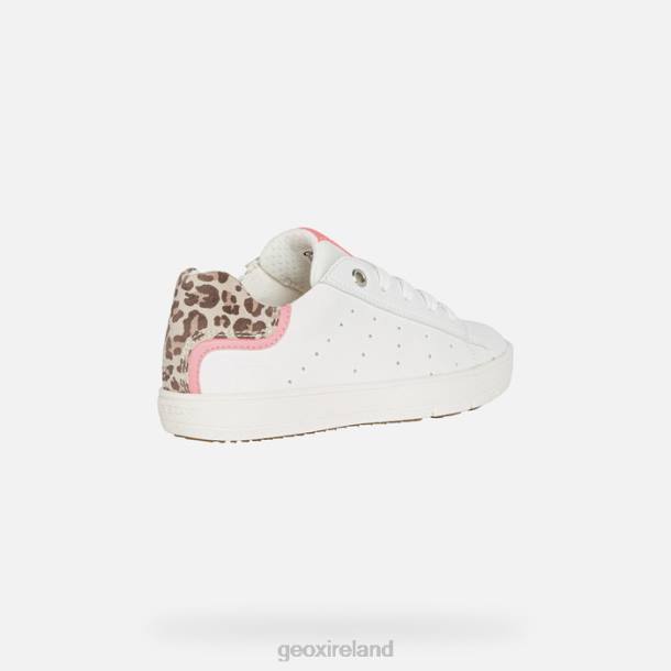 Geox 0ZTB1204 White/Fuchsia Silenex Girl