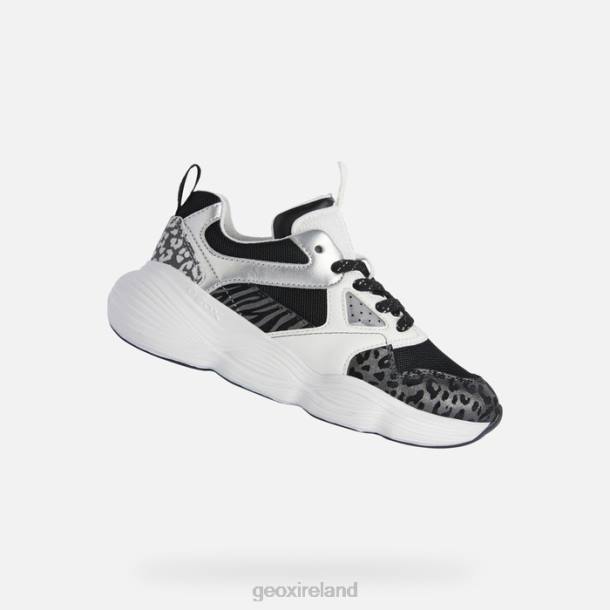 Geox 0ZTB1244 Black/White Bubblex Girl