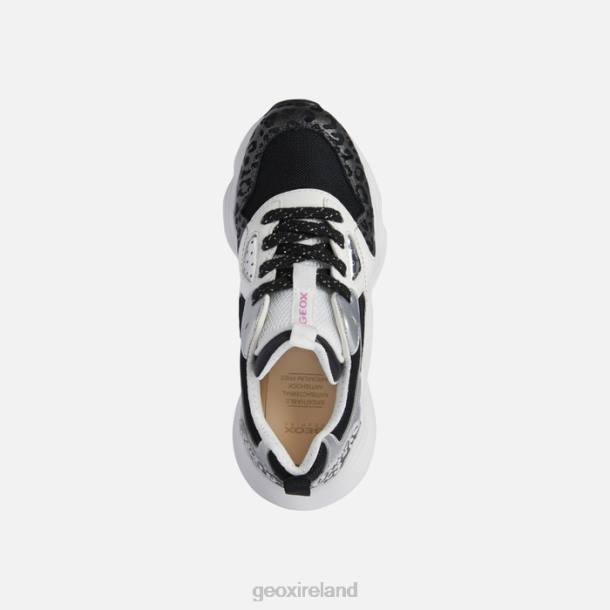 Geox 0ZTB1244 Black/White Bubblex Girl