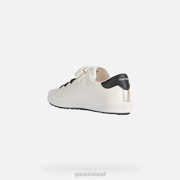 Geox 0ZTB1862 White/Black Kilwi Girl