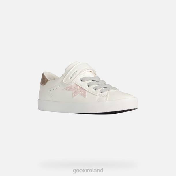Geox 0ZTB1863 White/Pink Kilwi Girl