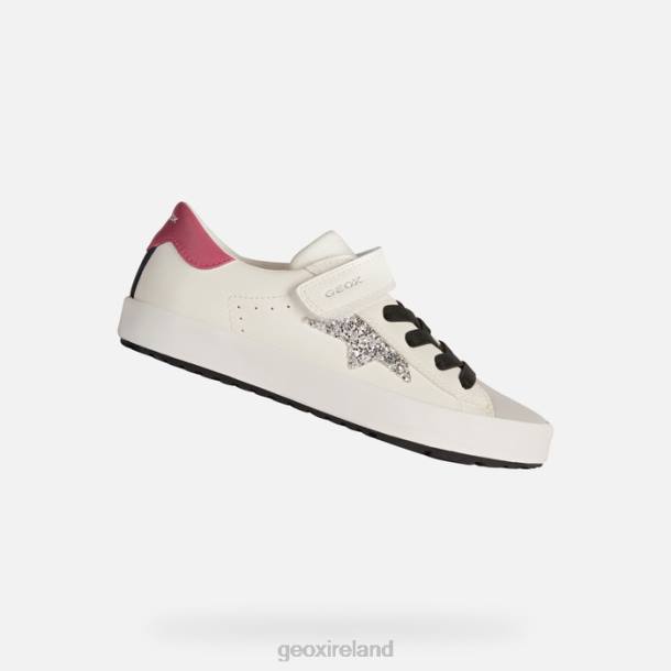 Geox 0ZTB1864 White/Fuchsia Kilwi Girl