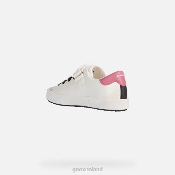 Geox 0ZTB1864 White/Fuchsia Kilwi Girl