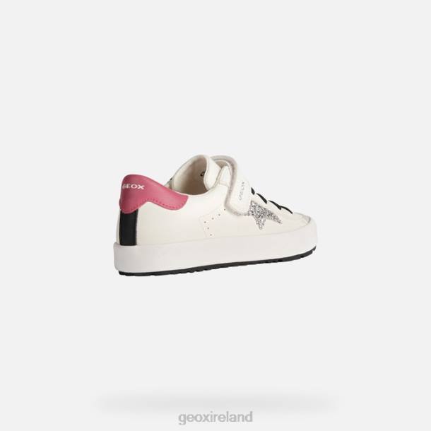 Geox 0ZTB1864 White/Fuchsia Kilwi Girl