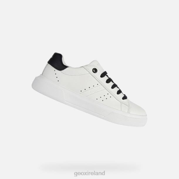 Geox 0ZTB1865 White/Black Nettuno Girl