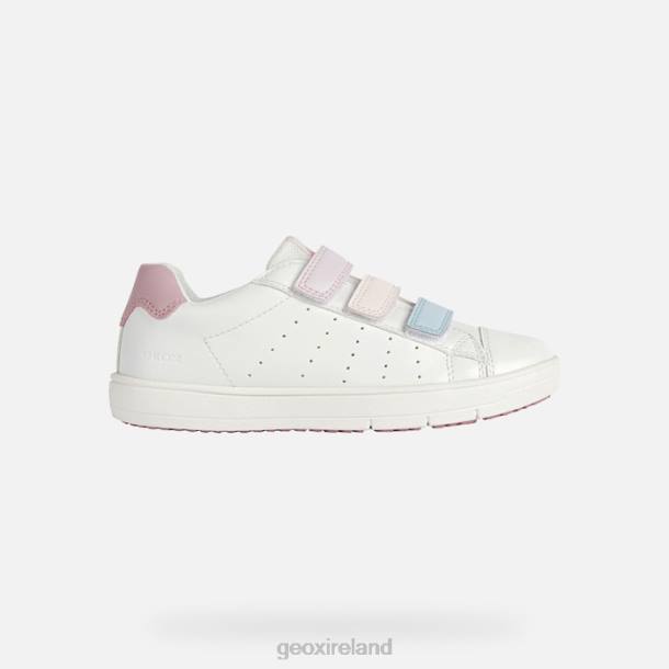 Geox 0ZTB1866 White/Rose Silenex Girl