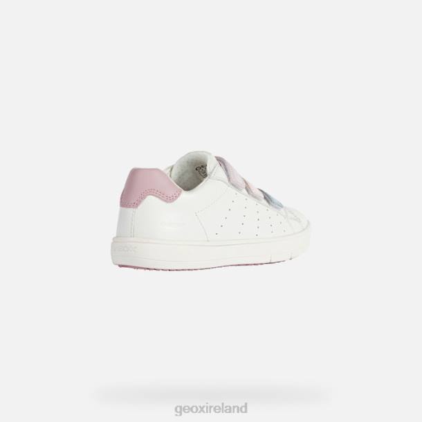 Geox 0ZTB1866 White/Rose Silenex Girl