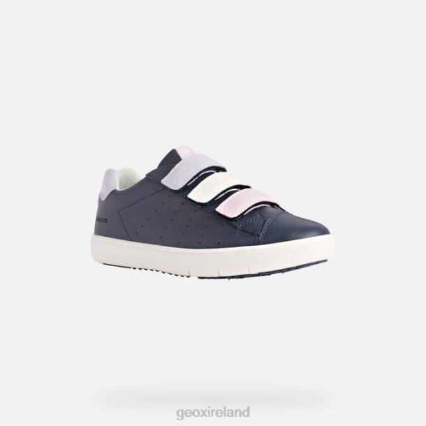 Geox 0ZTB1867 Navy/Orchid Silenex Girl