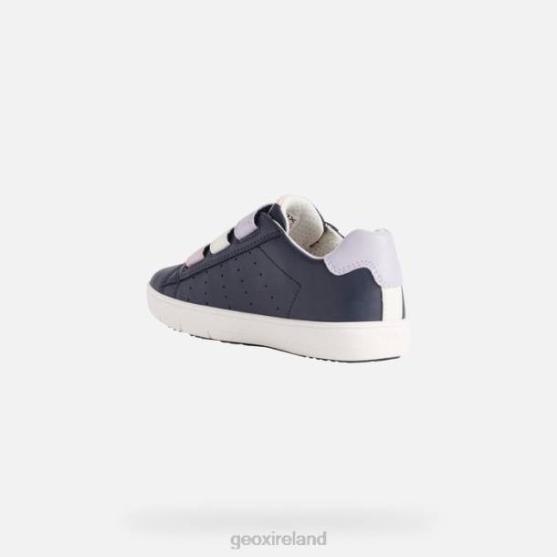 Geox 0ZTB1867 Navy/Orchid Silenex Girl