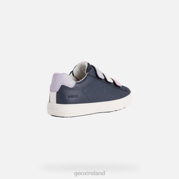 Geox 0ZTB1867 Navy/Orchid Silenex Girl