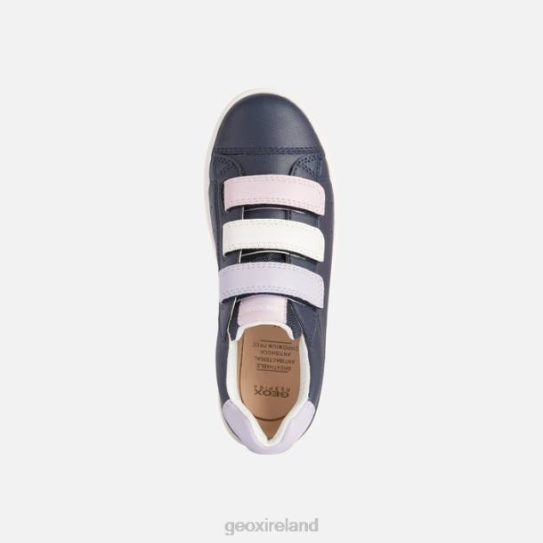 Geox 0ZTB1867 Navy/Orchid Silenex Girl