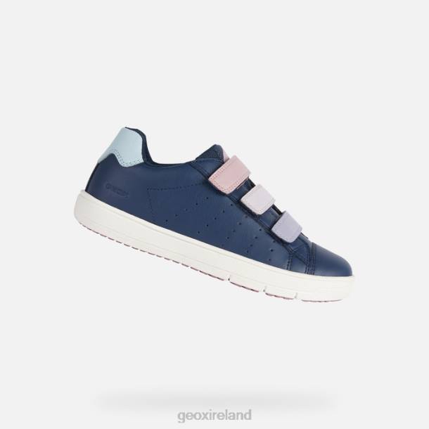 Geox 0ZTB1868 Navy/Rose Silenex Girl