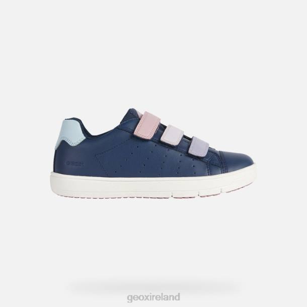 Geox 0ZTB1868 Navy/Rose Silenex Girl