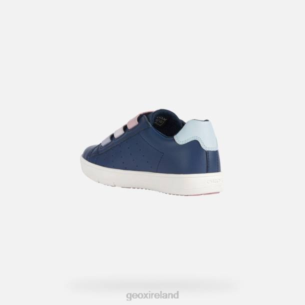 Geox 0ZTB1868 Navy/Rose Silenex Girl