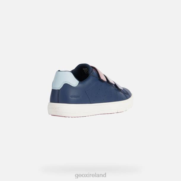 Geox 0ZTB1868 Navy/Rose Silenex Girl