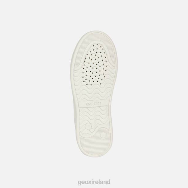 Geox 0ZTB1874 White/Black Djrock Girl