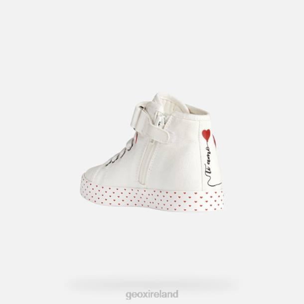 Geox 0ZTB1893 White/Red Ciak Girl